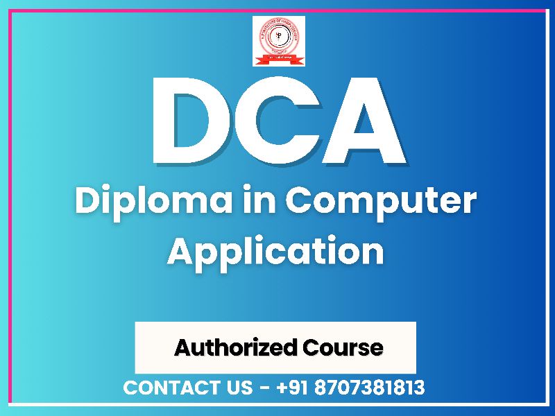 DIPLOMA IN COMPUTER APPLICATION ( M-103B )