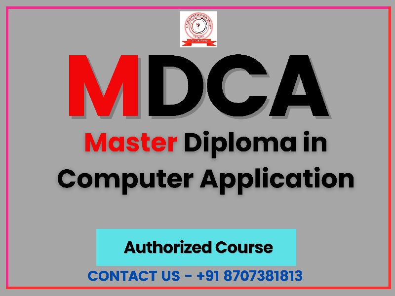 MASTER DIPLOMA IN COMPUTER APPLICATION ( M-106B )